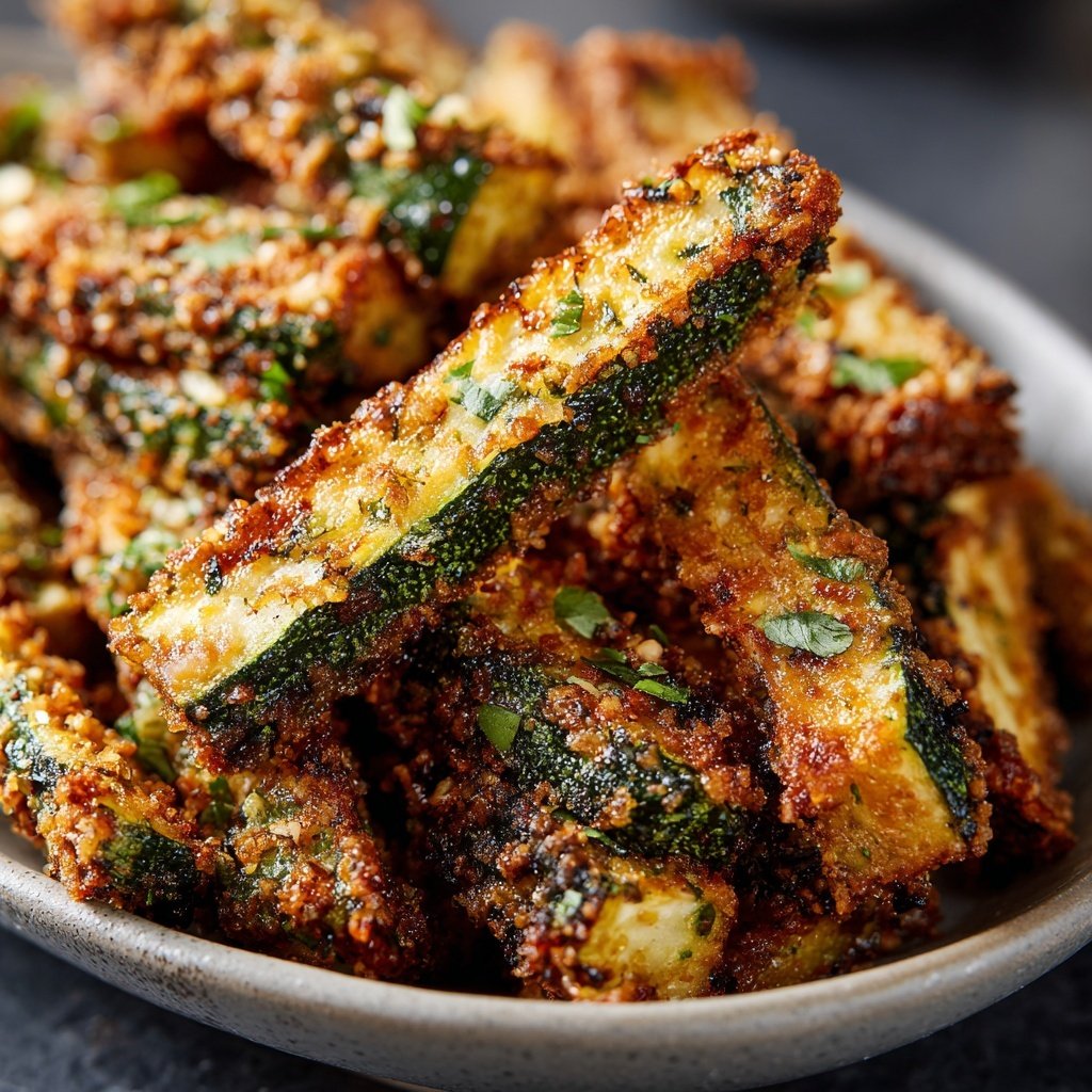 Crispy Zucchini Veggie Fries