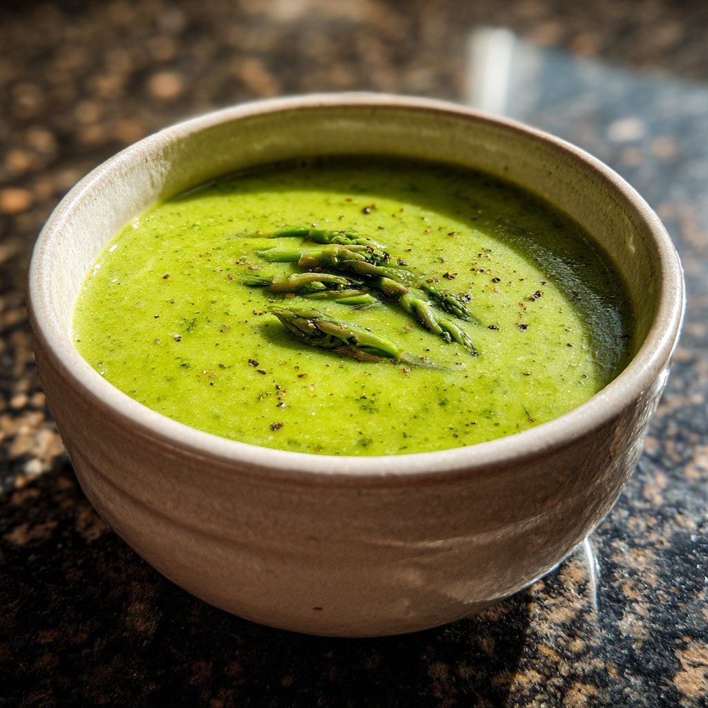 Spring Asparagus Vegetable Soup