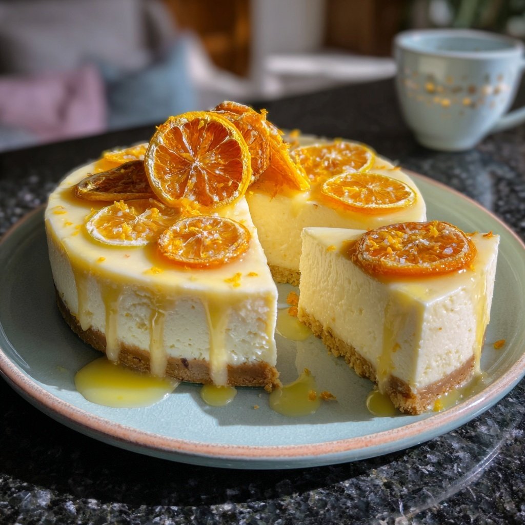 Limoncello Citrus Cheesecake
