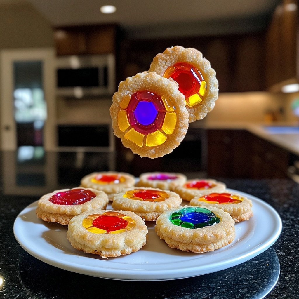 Easy Stained Glass Cookies