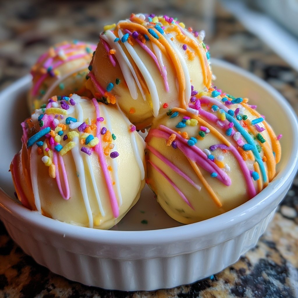 Starbucks Copycat Birthday Cake Pops