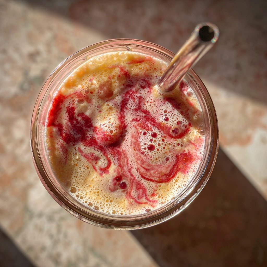 Strawberry Banana Protein Smoothie