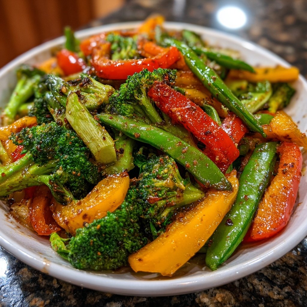 Healthy Dinner Vegetable Stir Fry